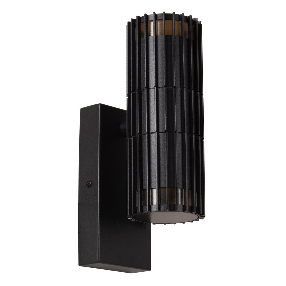 Lucide Zwarte wandlampTimbala dubbel - 11840/02/30